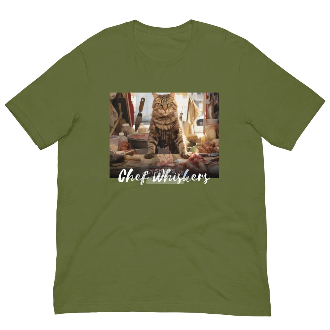 Chef Whiskers Cat Shirt - Cat Shirts USA