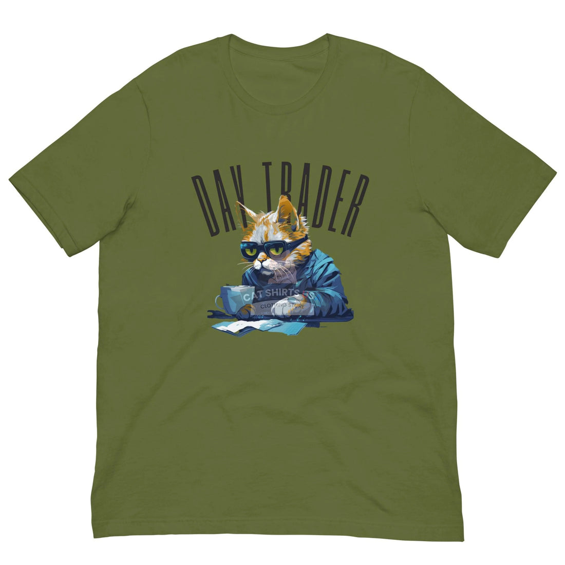 Day Trader Cat Shirt - Cat Shirts USA