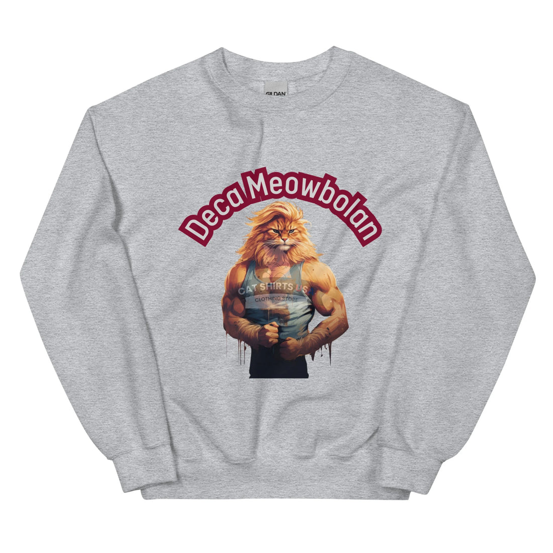 Deca Meowbolan Cat Sweatshirt-Cat Shirts USA