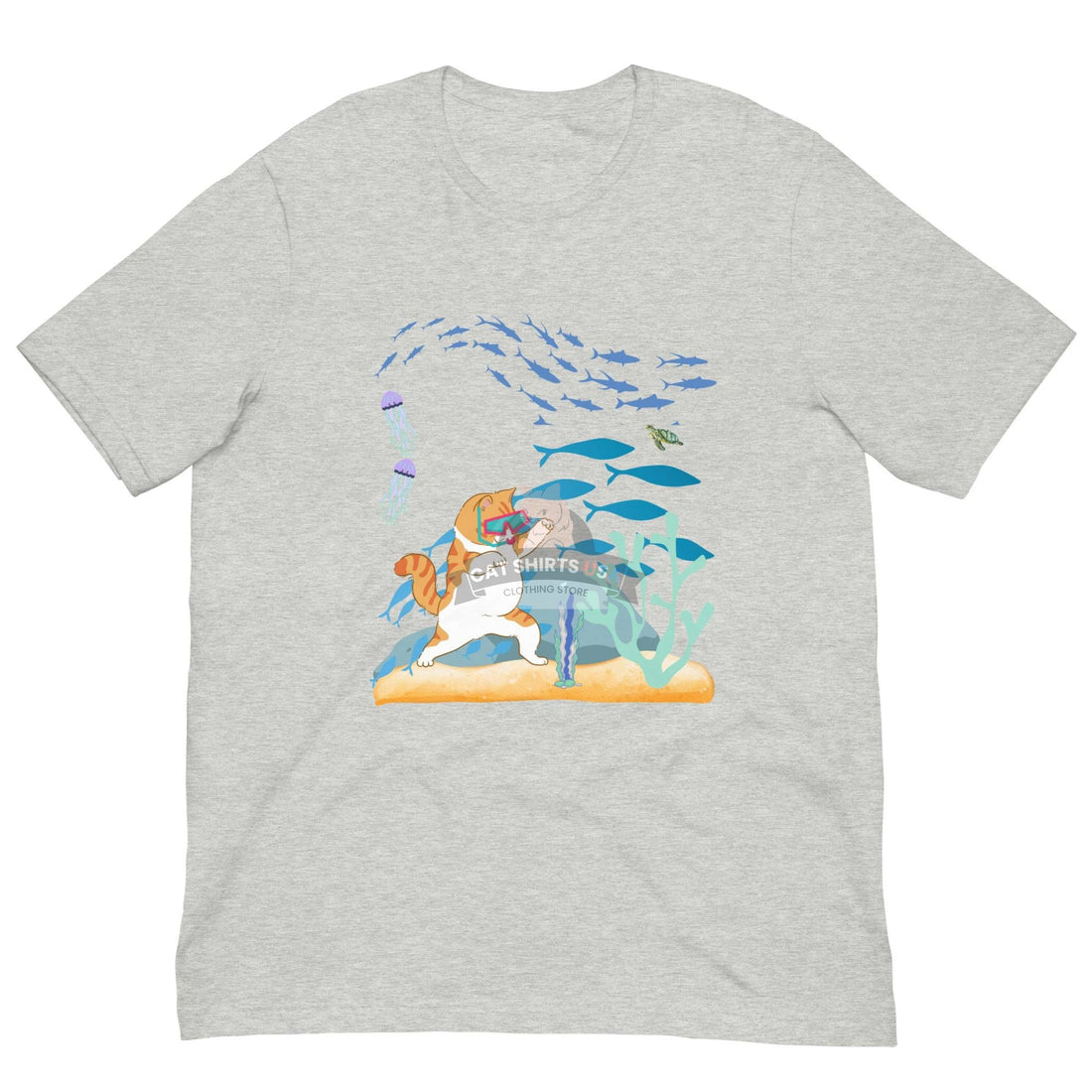 Fishing Cat Shirt - Cat Shirts USA