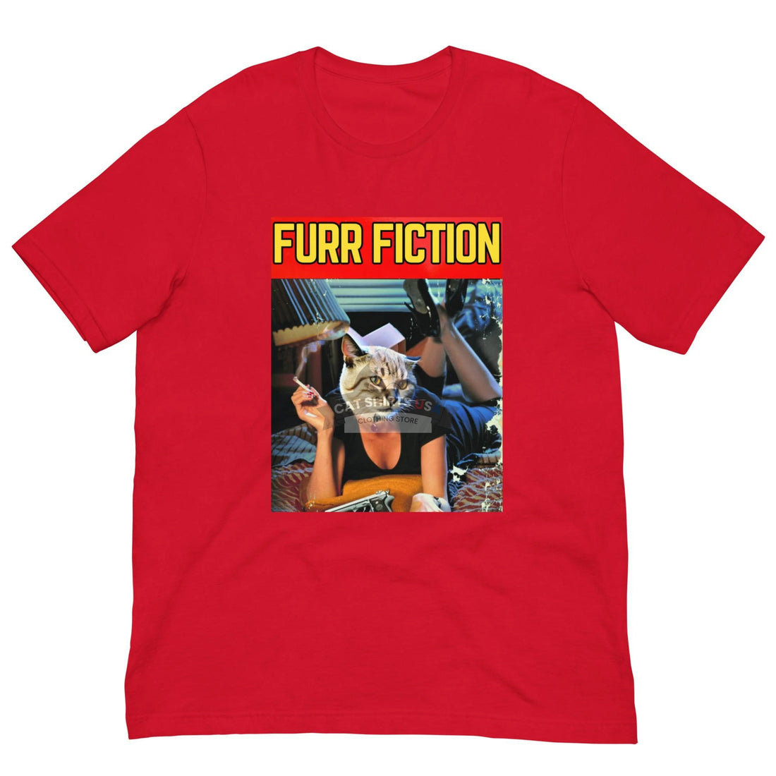 Furr Fiction Cat Shirt - Cat Shirts USA