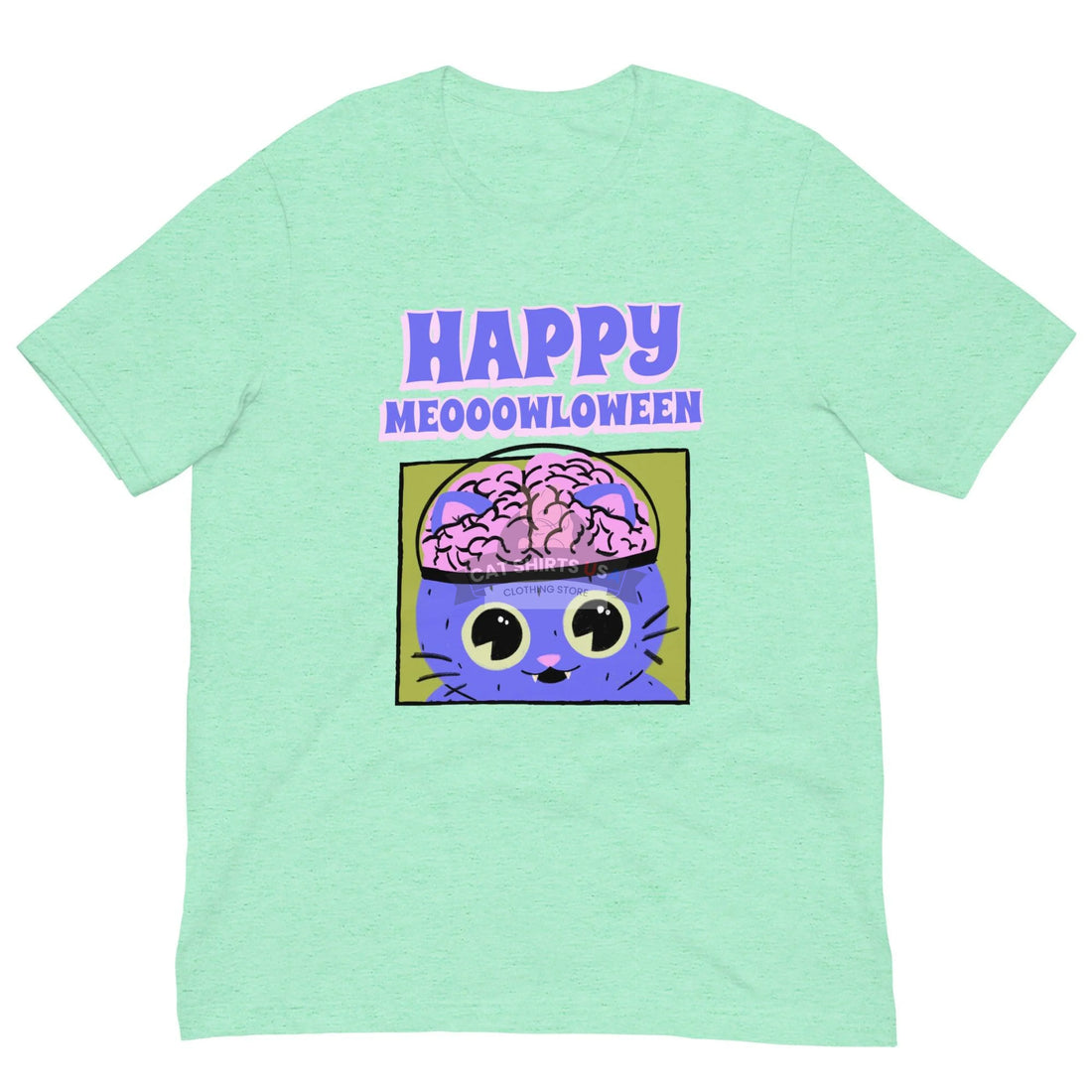 Happy Meooowloween Cat Shirt - Cat Shirts USA
