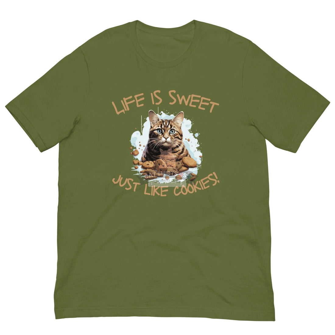 Life Is Sweet Cat Shirt - Cat Shirts USA