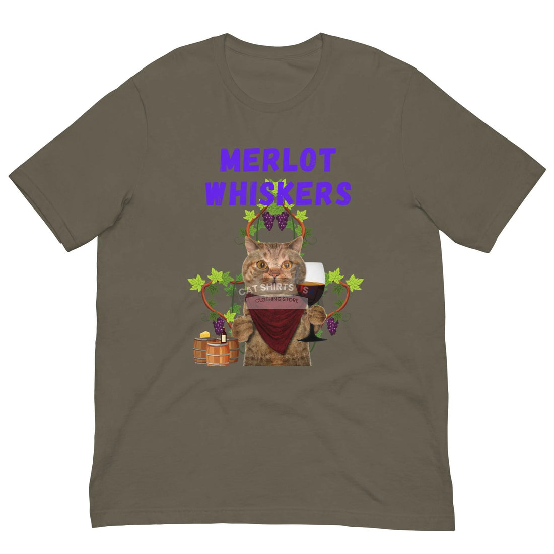 Merlow Whiskers Cat Shirt - Cat Shirts USA