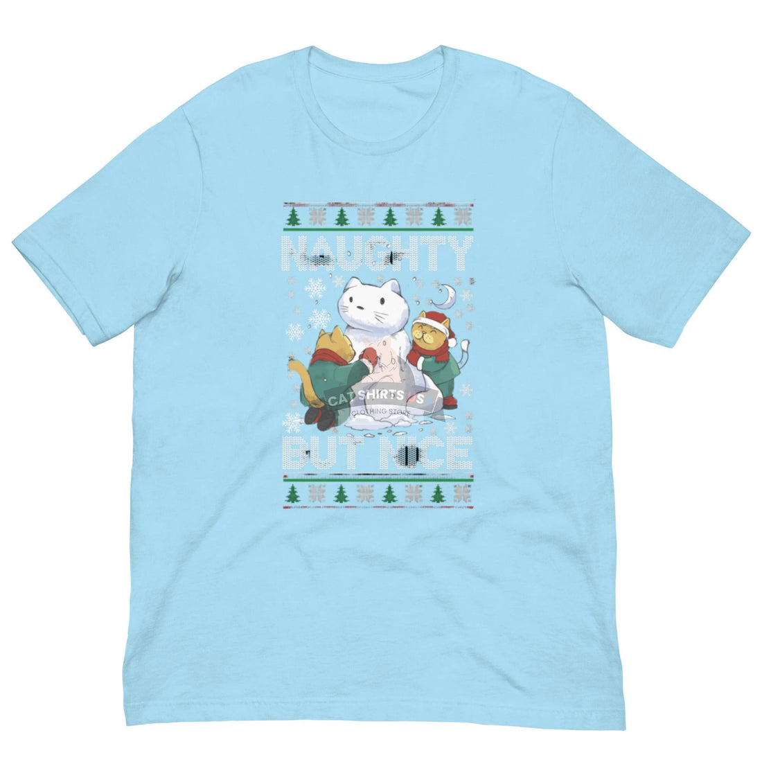 Naughty But Nice Cat Shirt - Cat Shirts USA