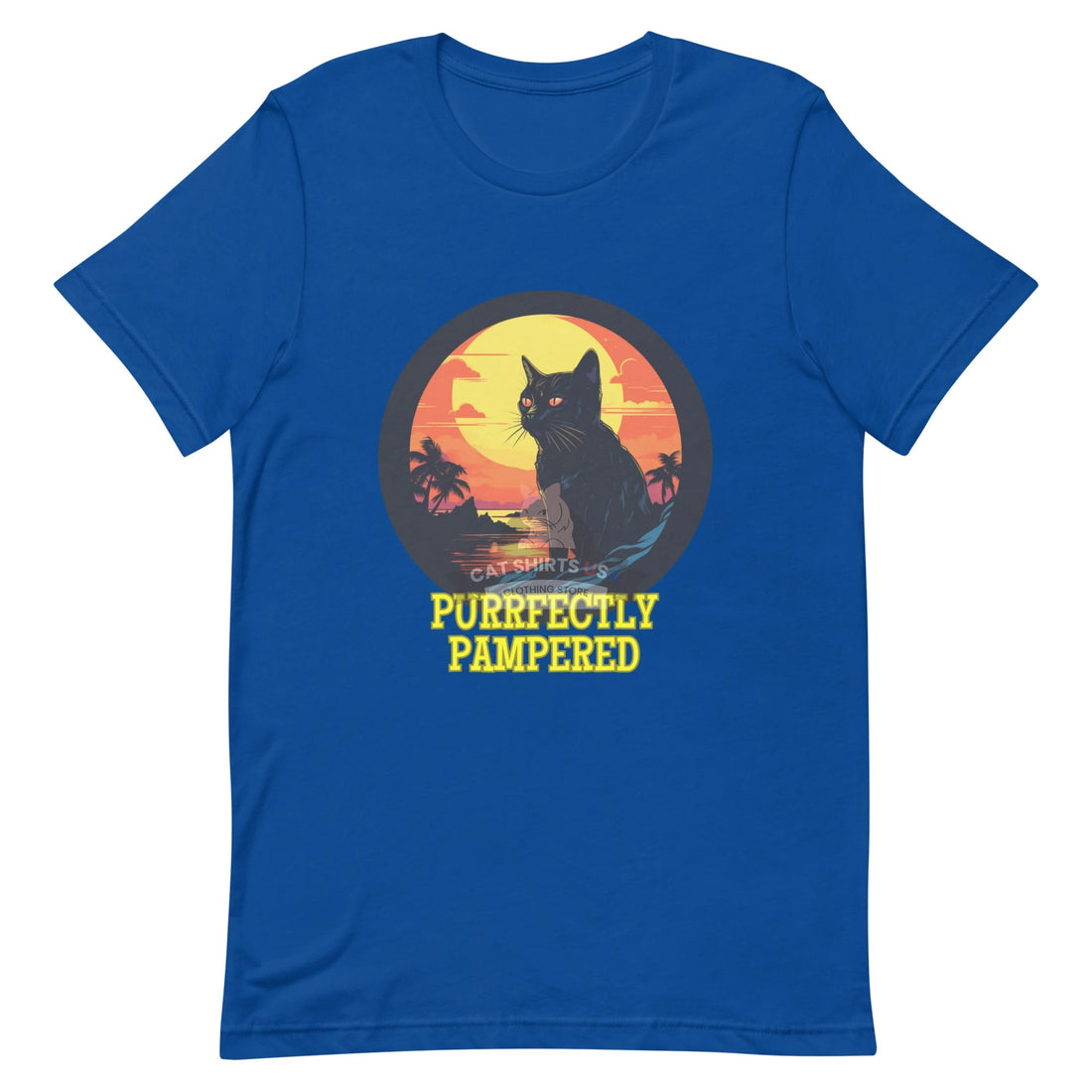 Perfectly Pampered Cat Shirt-Cat Shirts USA