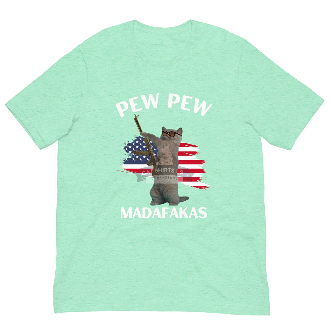 Pew Pew Madafakas Cat Shirt - Cat Shirts USA