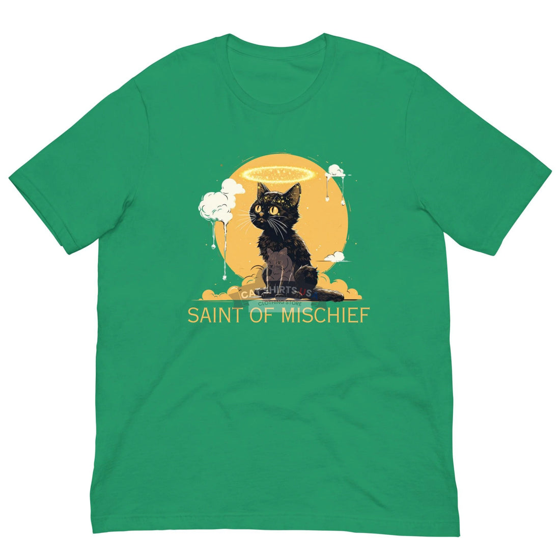 Saint of Mischief Cat Shirt - Cat Shirts USA