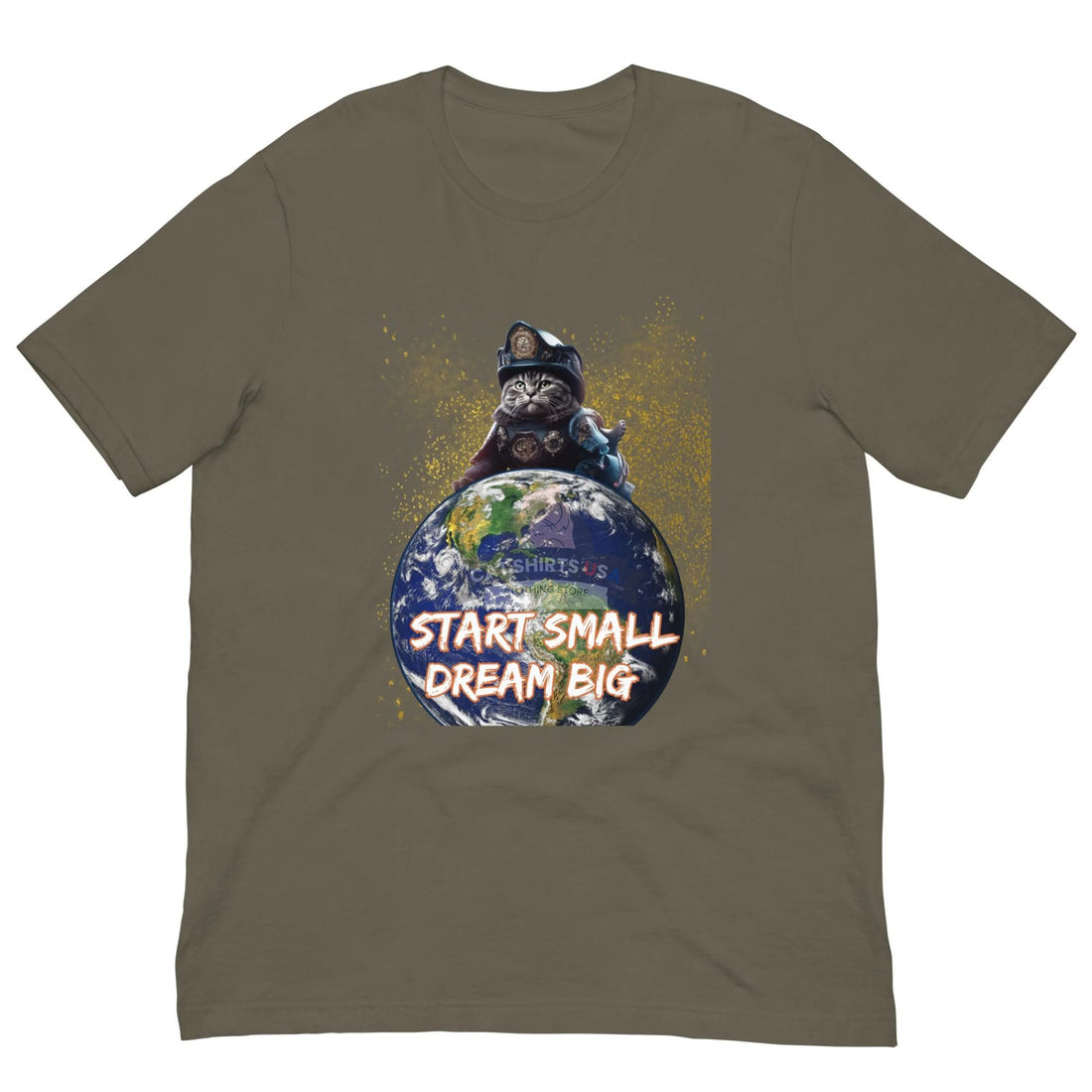 Start Small Dream Big Cat Shirt - Cat Shirts USA