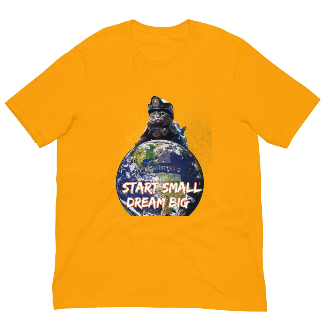 Start Small Dream Big Cat Shirt - Cat Shirts USA