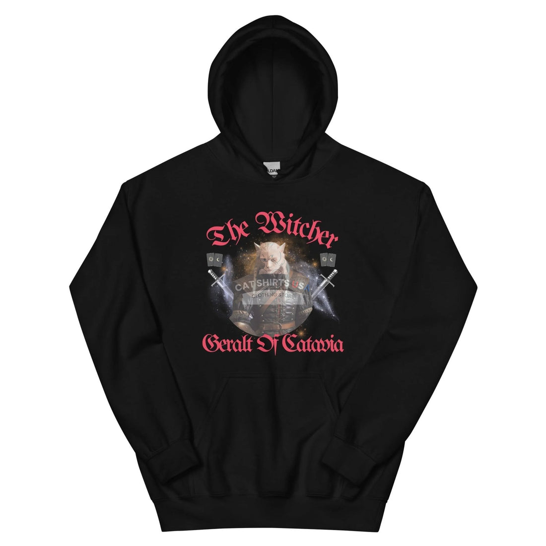 The Witcher Cat Hoodie-Cat Shirts USA