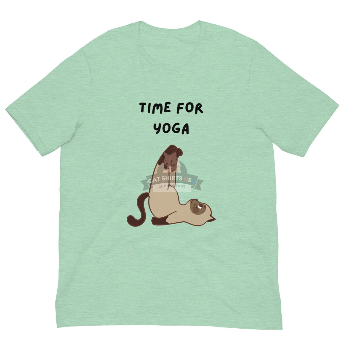 Time For Yoga Cat Shirt - Cat Shirts USA