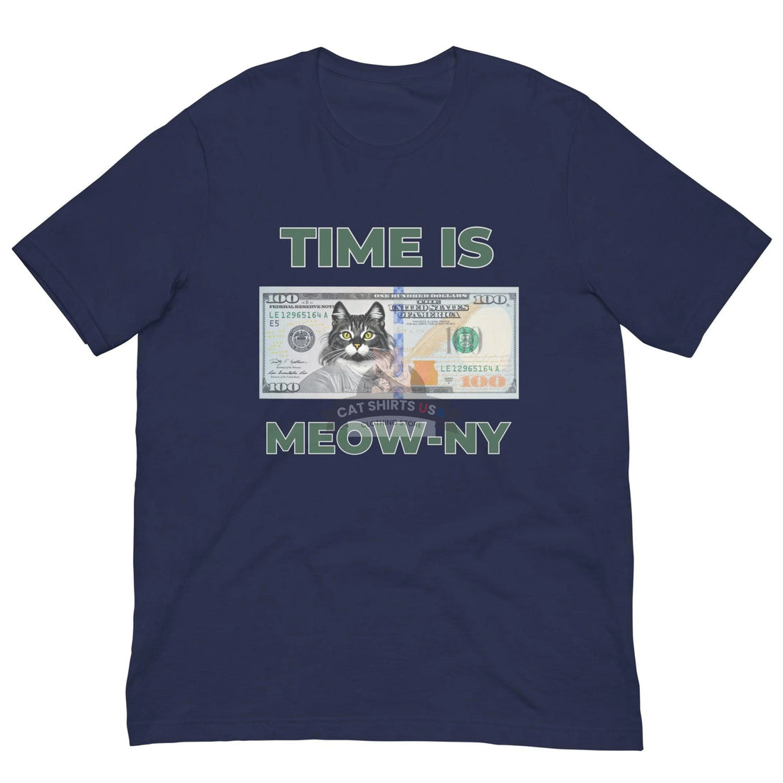 Time is Meow-ny Cat Shirt - Cat Shirts USA
