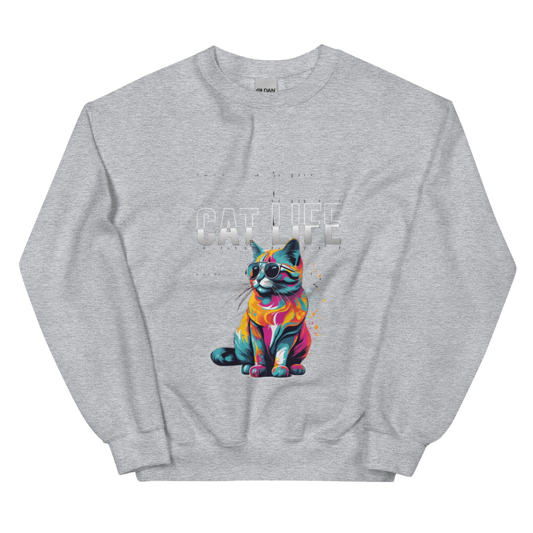 Cat Life Cat Sweatshirt | Cat Shirts USA