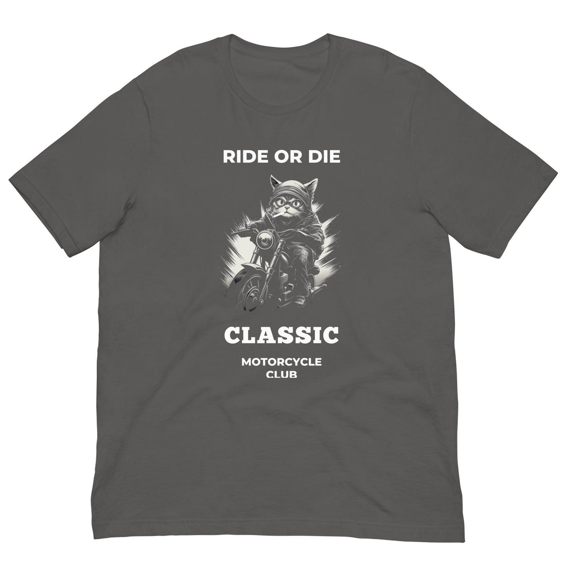 Ride or Die Cat Shirt - Cat Shirts USA