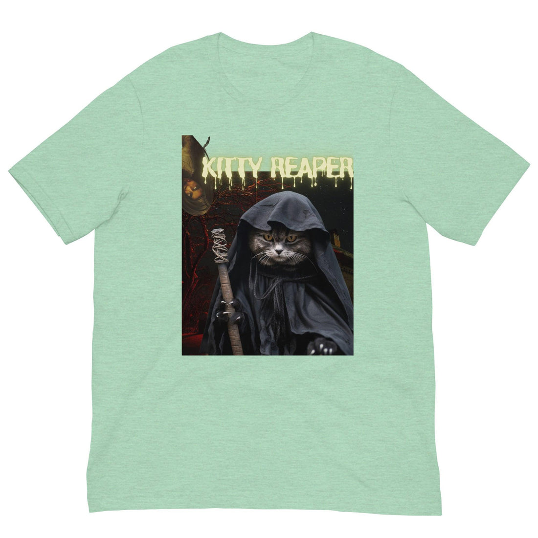 Kitty Reaper Halloween Cat Shirt - Cat Shirts USA
