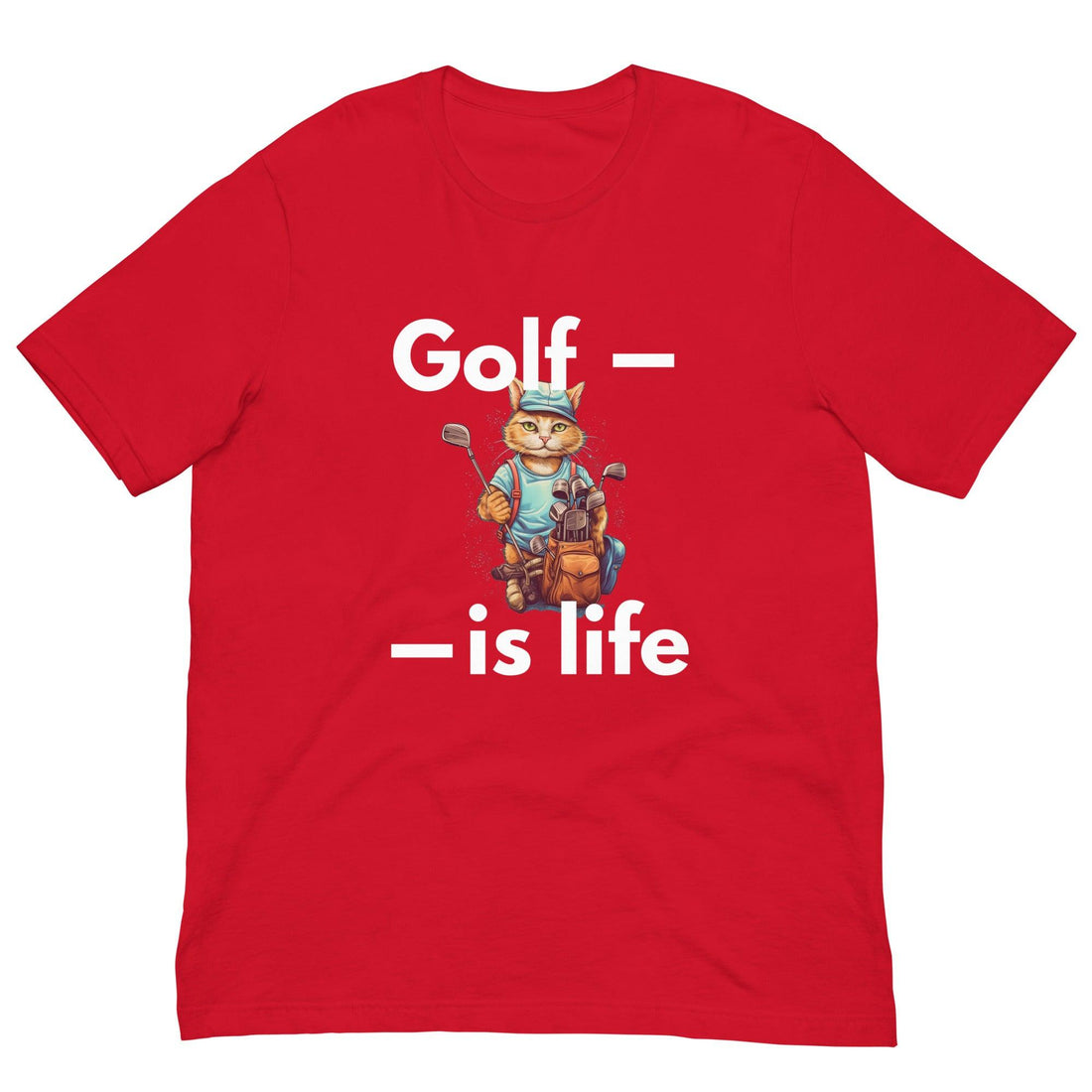 Golf Is Life Cat Shirt - Cat Shirts USA