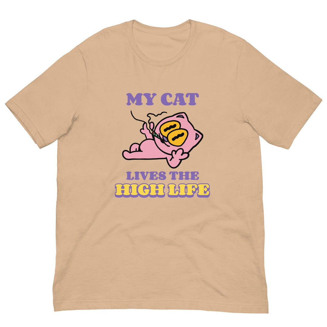 The High Life Cat Shirt - Cat Shirts USA